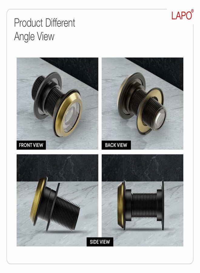 LAPO Door Eye Viewer for Home Security 180 Degree Wide Angle Peephole with HD Clear Lens, Durable Metal Body, Easy Installation, Stylish Antique Finish, Fits Most Doors (Pack of 1) - Image 4